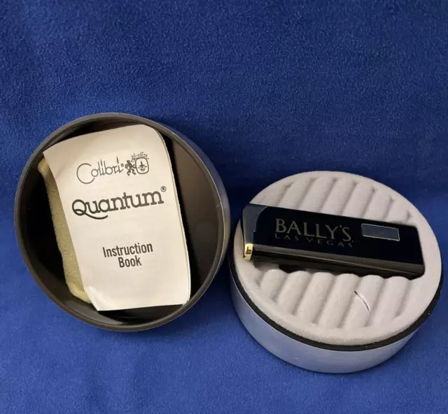 Vintage Colibri Quantum Flameless Lighter BALLY's LAS VEGAS Lighter NIB