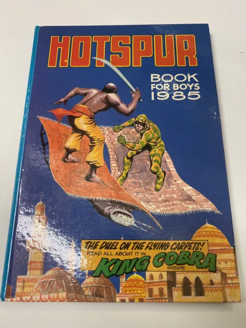 Hotspur Book For Boys 1985 Hardback Book D.C. Thomson