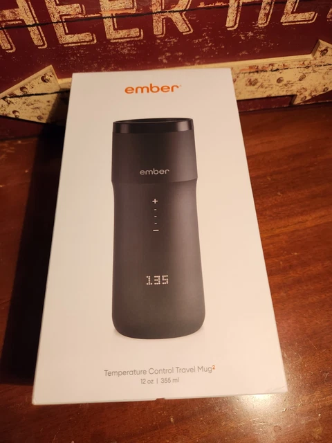 New Ember Temperature Control 12 oz Black Smart Travel Mug 2