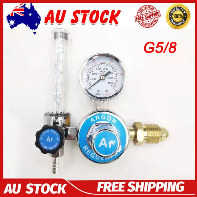 Argon CO2 Gas Pressure Regulator Gauge Flow Meter Mig Tig Welding Welder Tools