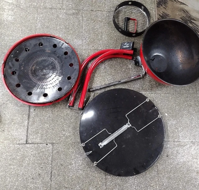 VTG RED DEVIL Portable Outdoor Kitchen Grill BBQ Cooker Tailgate Gas