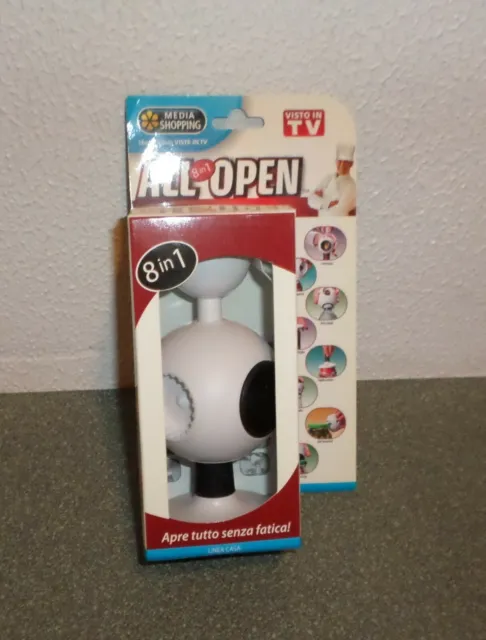 L' APRITUTTO UNVERSALE " ALL OPEN " 8 in 1