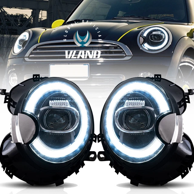 Mini R53 Scheinwerfer VOLL LED-FRONT SCHEINWERFER für Mini Cooper R55 R56 R57 R58 R59 2007 ...