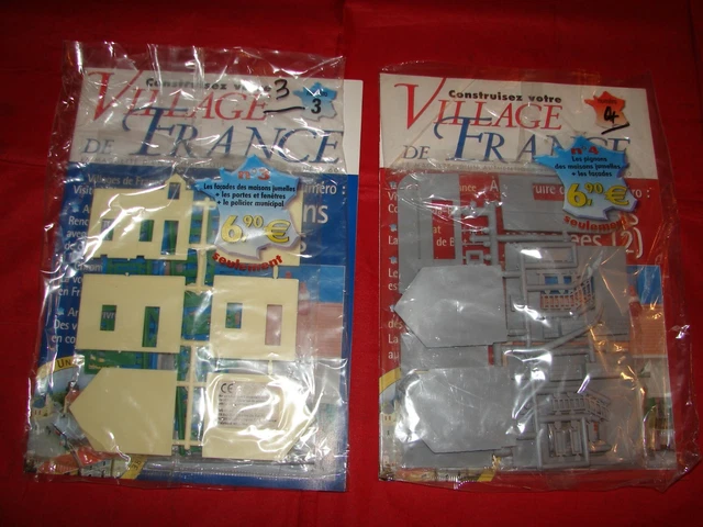 Maquette De Village Français HO – La Maison De La Presse PRAS – Kits N°36 & 37 à Monter