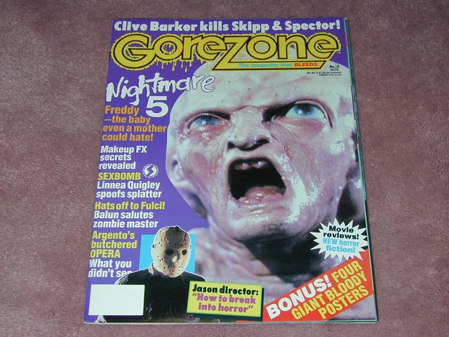 GOREZONE magazine # 10,  Free Shipping USA, Gore Zone