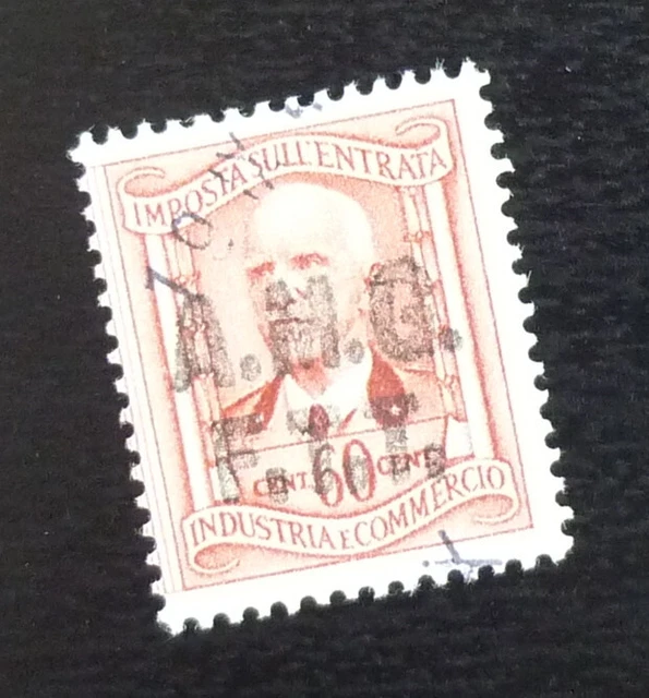Trieste - Italy - Yugoslavia - AMG FTT Revenue Stamp - 60 Cent. A6