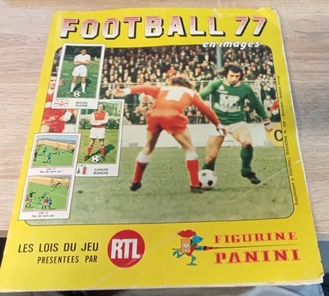 PANINI FOOTBALL ALBUM 77