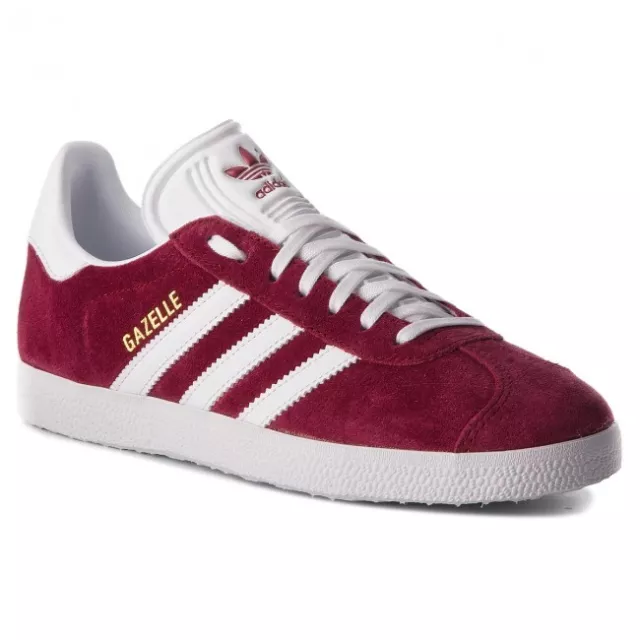 SCARPE ADIDAS ORIGINALS GAZELLE b41645 GAZZELLE ROSSO RED ORIGINALI UOMO