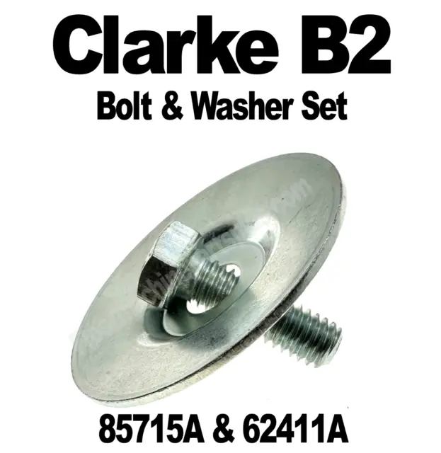 Clarke B2 Edger Bolt & Paper Retainer Washer Part #'s 85715A & 62411A