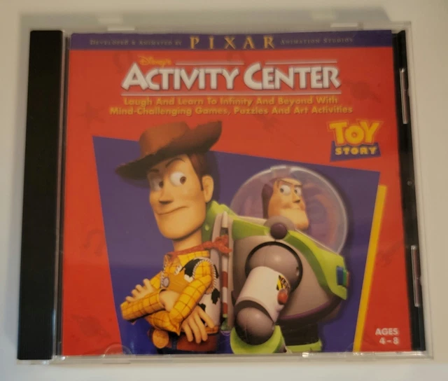 DISNEY'S TOY STORY Activity Center For Kids Games (WIN/MAC CDROM