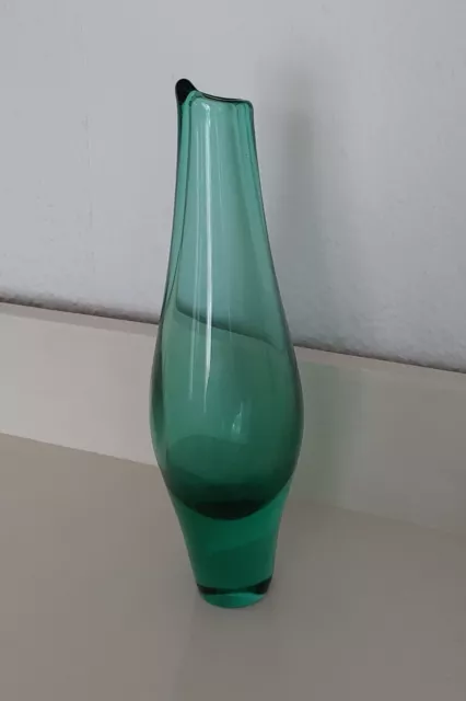 Große 60er Design Bohemia Vase Mid Century vintage Miroslav Klinger