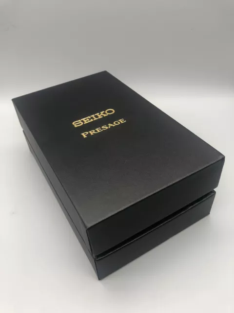 Seiko Presage Limited Edition Black Presentation Box