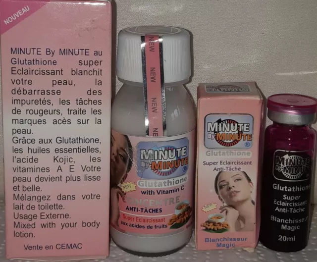 Concentré & blanchisseur soins  correcteur Anti-tâche anti rougeurs effaceur