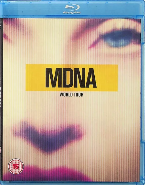 Madonna -MDNA -The World Tour Live Blu Ray 2013 *NEW (Like A Virgin/Vogue) R0