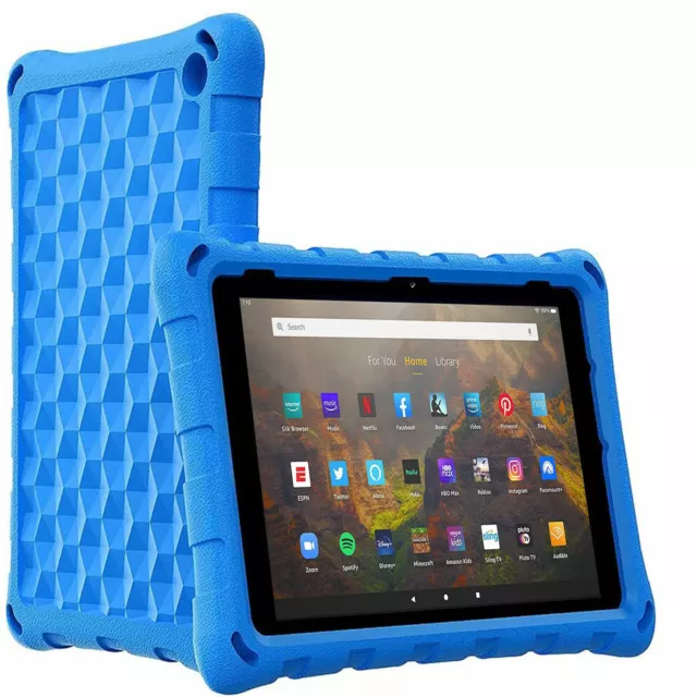Case For Amazon Kindle Fire HD 10/ HD10 Plus 11th Gen  2021 10.1"  Cover + Glass