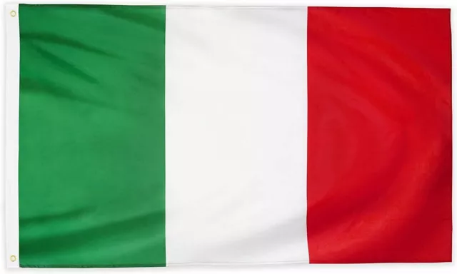 Italy Grommet Flag Italian  Nationality 3' x 5' Banner National Pennant 2