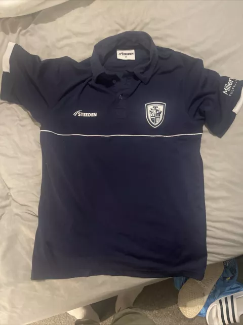 Featherstone Rovers Player Issue / Worn Polo Shirt Medium