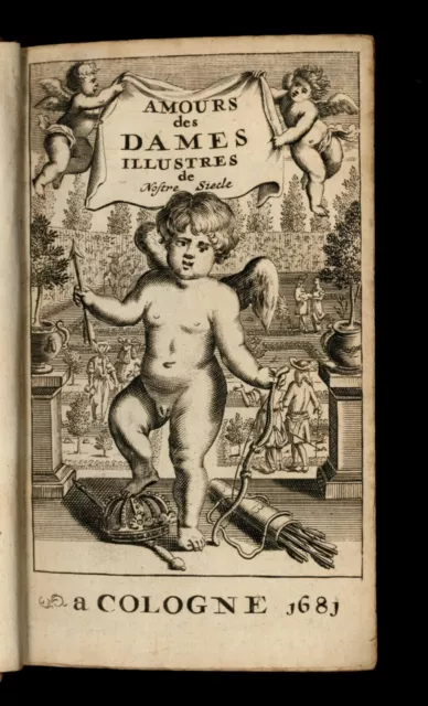 ❤️ Bussy Rabutin Histoire amoureuse des Gaules Dames illustres de France 1708 2