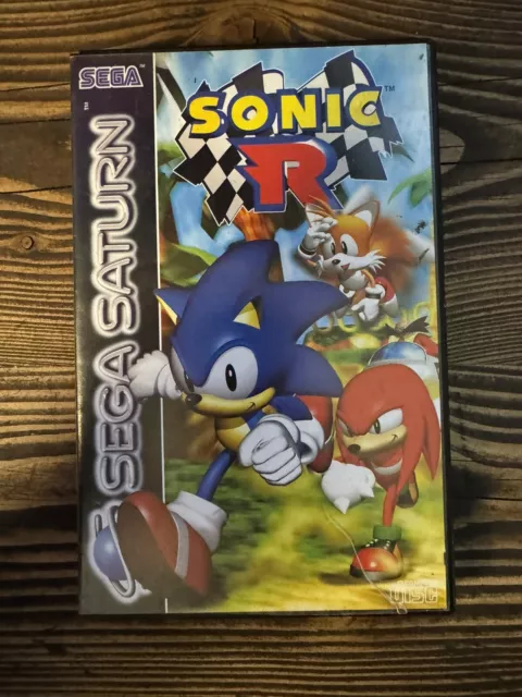 Sonic R - Sega Saturn - PAL - Complete with manual (Disc In Excellent Condition)