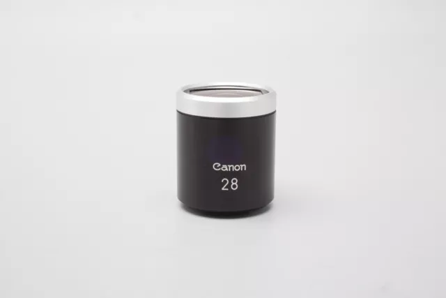 Canon 28mm View finder Viewfinder, Black, Shoe Mount for Rangefinder Camera