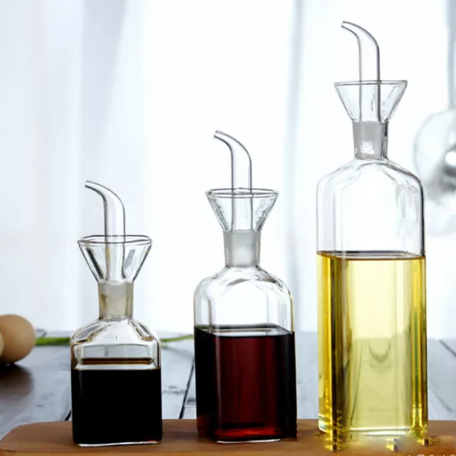 Anti-drip Glass Oil For Kitchen Table 250 ml Oil Distribution Pot Kitchen To-wf