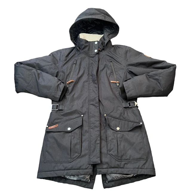 Columbia Barlow Pass 550 TurboDown Insulated Omni-Heat Jacket Winter Women Sz M
