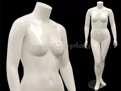 Headless Female Plus Size Mannequin Display #MD-NANCYBW1S