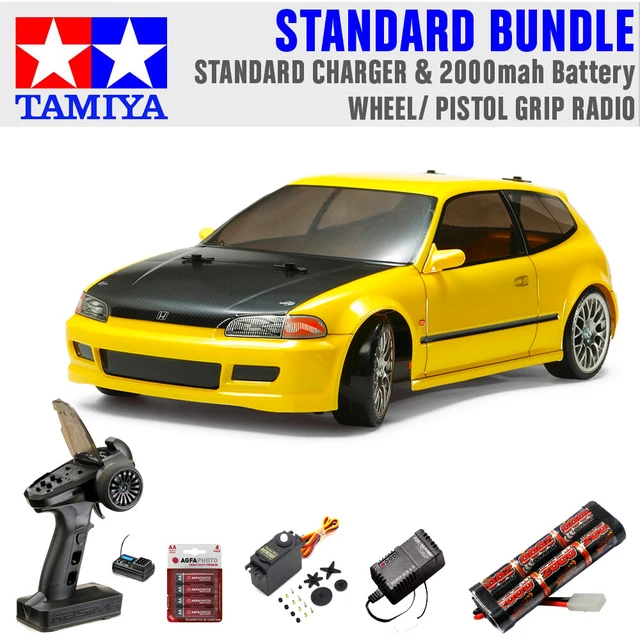 TAMIYA RC 58637 Honda Civic SiR Drift TT02D 110 Car Standard Wheel