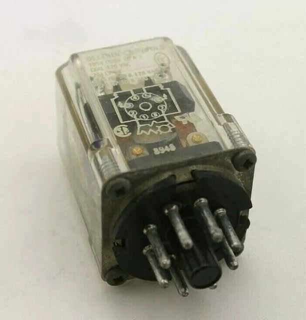 Deltrol Controls 105A DPDT 10A Ice Cube Relay