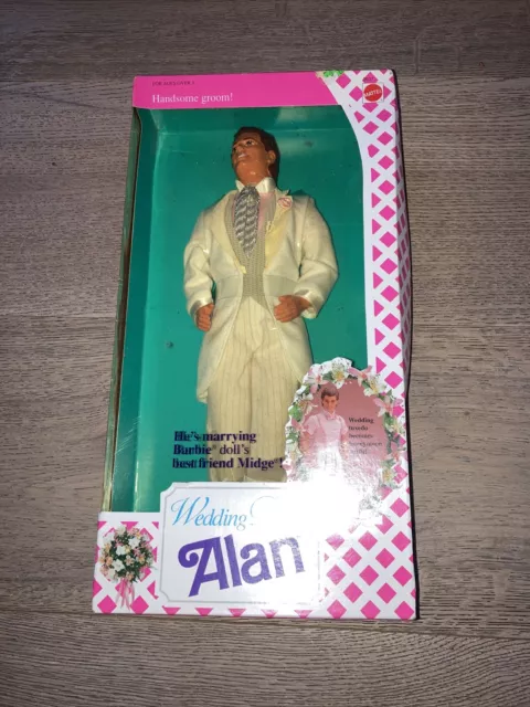 Vintage Alan Doll Allan Doll Ken Dolls Barbie Doll Friend Ken Friend Allen  Doll 12 Dolls Barbie Family Barbie Collection Man Doll 