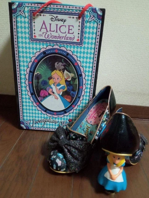 Alice In Wonderland Irregular Choice WHITE RABBIT SHOES NEW IN BOX