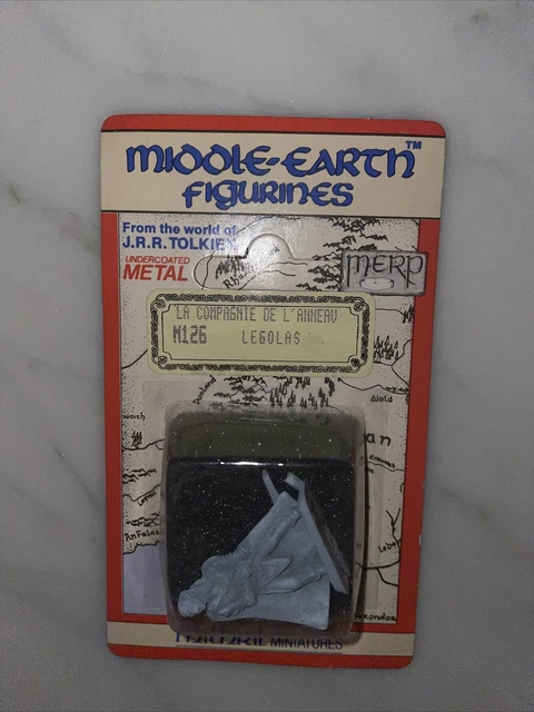 Figurines Warhammer LOTR Mithril - 2 Orcs De Mordor En Blister, Neuf, Fabrication UK