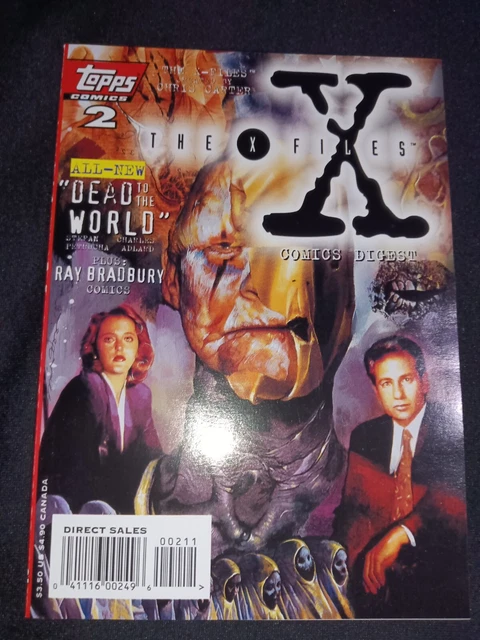 1996 The X-Files Topps Comics Digest #2 comic book