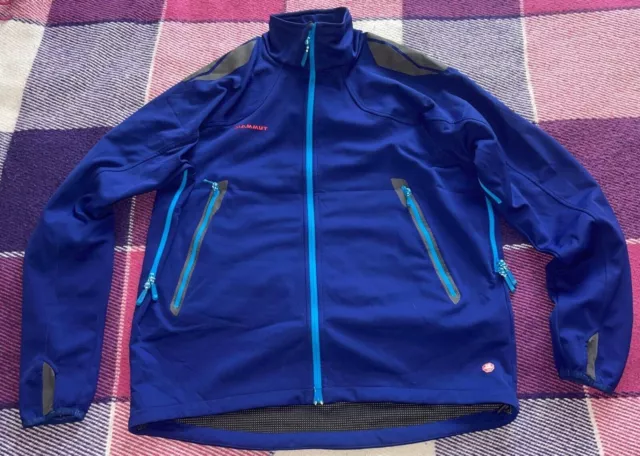 Mammut Ultimate Advanced Jacket Gore Windstopper Softshell Mens Xxl Hydro £300Rp