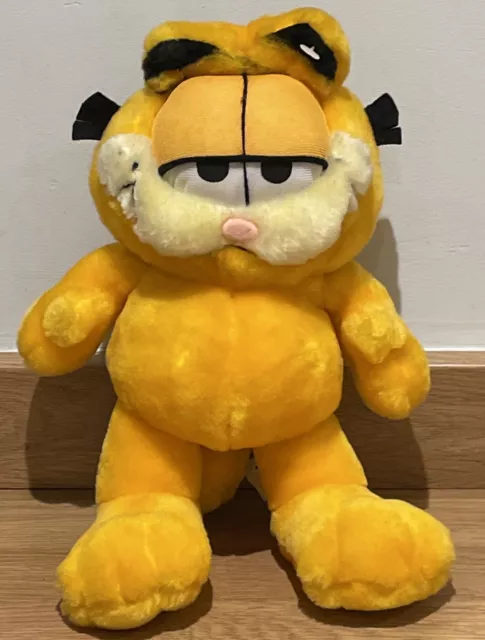 Vintage Garfield Plush Soft Toy Cat Play By Play