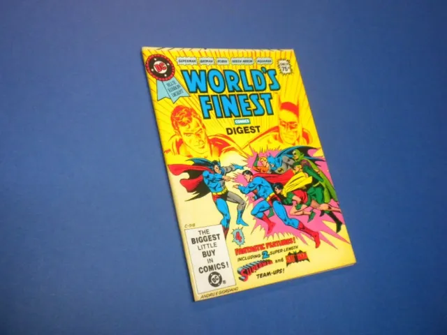 Dc Blue Ribbon Digest #23 World's Finest Comics 1981