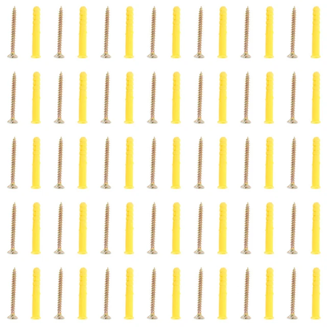 100 Sets Betonanker Trockenbauanker Mit Schraubensatz Verschraubung Gewinde