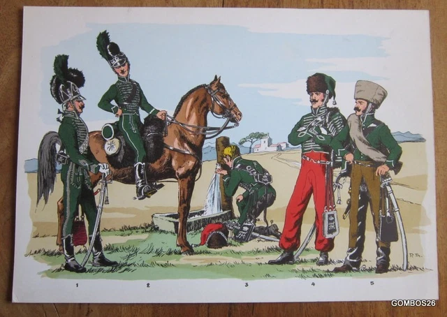 Allemagne. 1870-1900. Prusse : chasseurs à pied en marche (26
