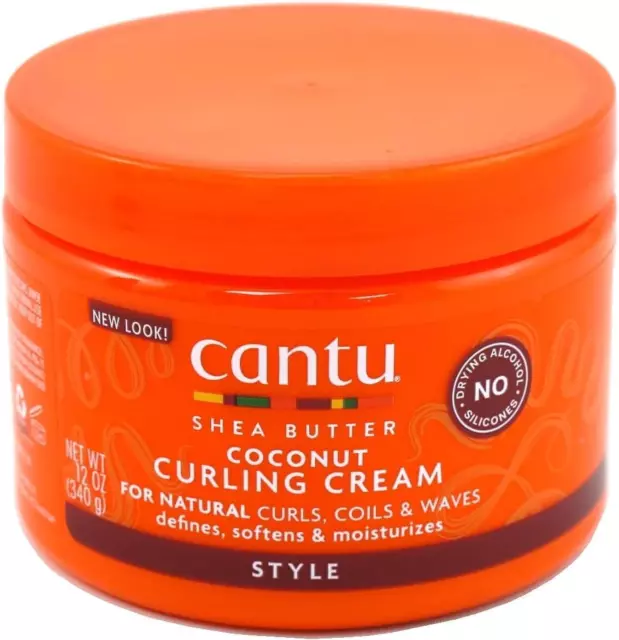 Shea Butter for Natural Hair Coconut Curling Cream 12 Oz.