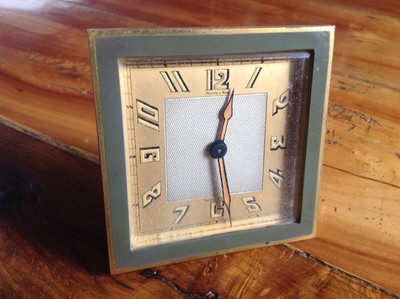 Pendulette JURA TRANSISTOR vintage ancienne pendule MARCHE clock pendulum 