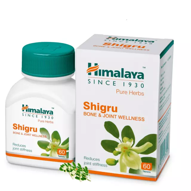 Himalaya Hierba Shigru Moringa Baquetas Árbol Pastillas Hueso & Junta 10 Box 3