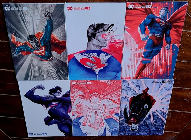 Superman: Red and Blue #1 thru #6, (2021, DC TPB): Free Shipping!