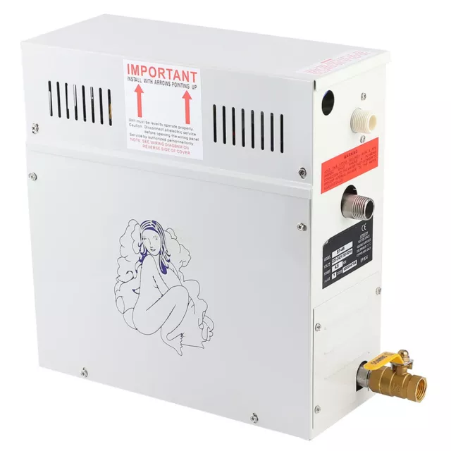 4.5KW 220V Sauna Generator Water Shortage Protection Good Steam