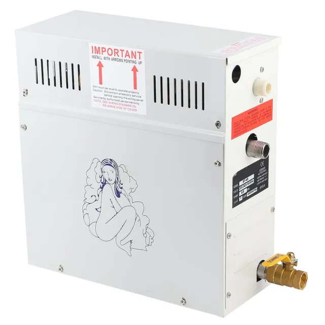 Generador de sauna 4,5KW 220V protección contra escasez de agua buen vapor