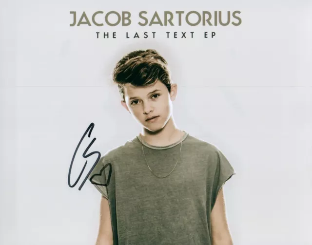 Jacob Sartorius Singer Hand Signed 8x10 Photo Autographed COA 1