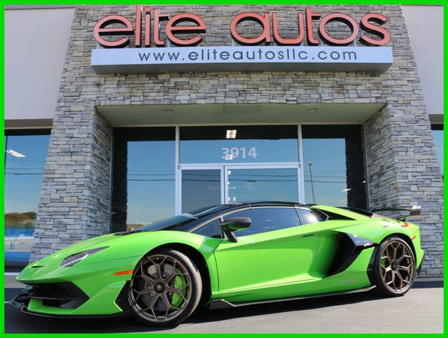 2021 Lamborghini Aventador Aventador LP 770-4 SVJ ROADSTER only 150 miles