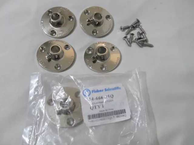 5X Fisher Scientific Flexaframe Foot Plate 14-666-25Q