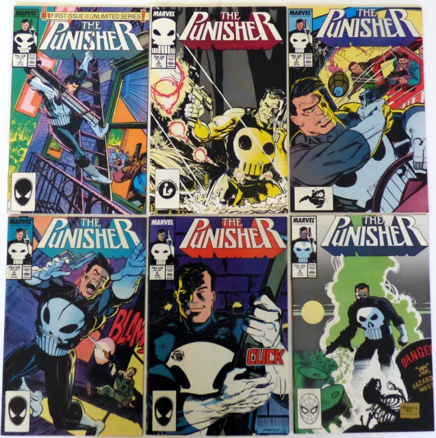 Punisher 1 - 104 Complete Series Full Run + Annuals 1 -6 (1987-95) NM High Grade
