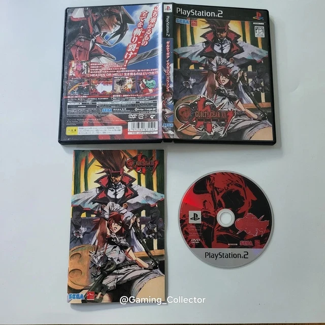 Jeu PS2 Guilty Gear XX Slash The Midnight Carnival - Version NTSC-J Japon - Neuf Scellé