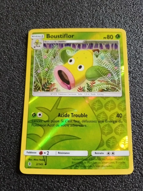 Brilliant Bustiflor 2 145 Reverse Pokemon Card